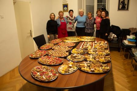 Pogostitev je pripravilo  DPŽ Klasje